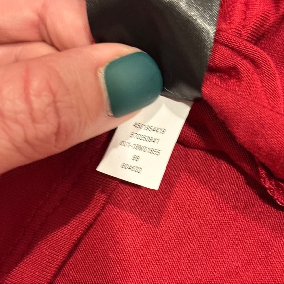 White House black market Burgundy long sleeve NWT woman’s size large - Picture 7 of 12